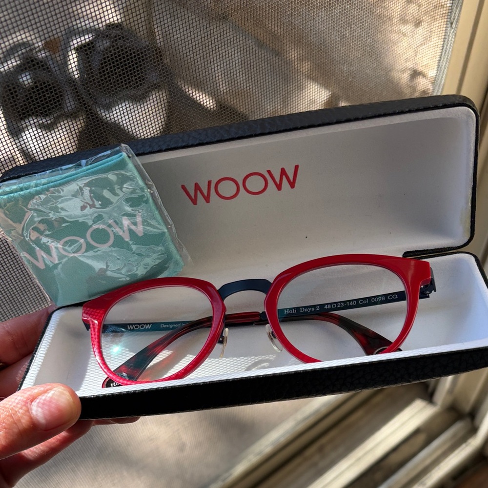 WOW Red and Blue Women's Glasses